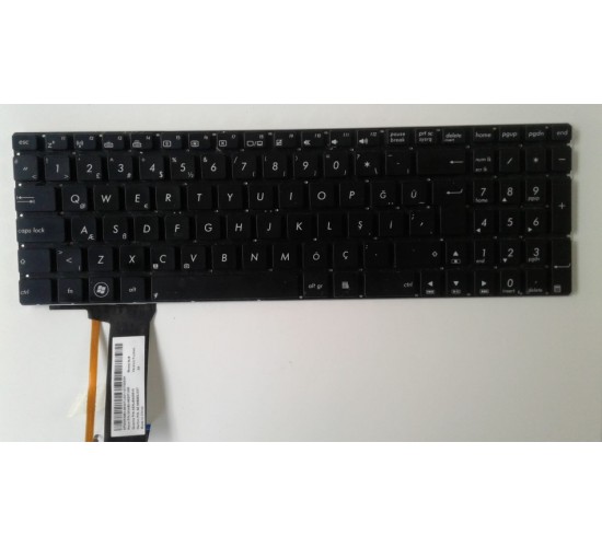 Notebook Klavye - Asus N56vz N56VM ışıklı Klavye