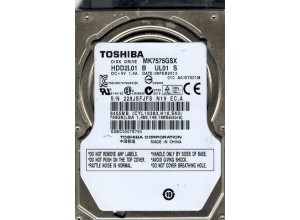 Toshiba MK7575GSX 750GB Harddisk Anakart