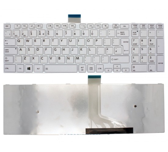 Notebook Klavye - Toshiba L50-A L55-A L55D-A L55 L50 L55 L55D S50D S50t S50Dt P50 P50t Klavye