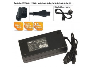 Toshiba Notebook Adaptor 15V 8A 4Pin..